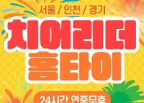 치어리더 홈타이: 지친 일상에 활력을 불어…